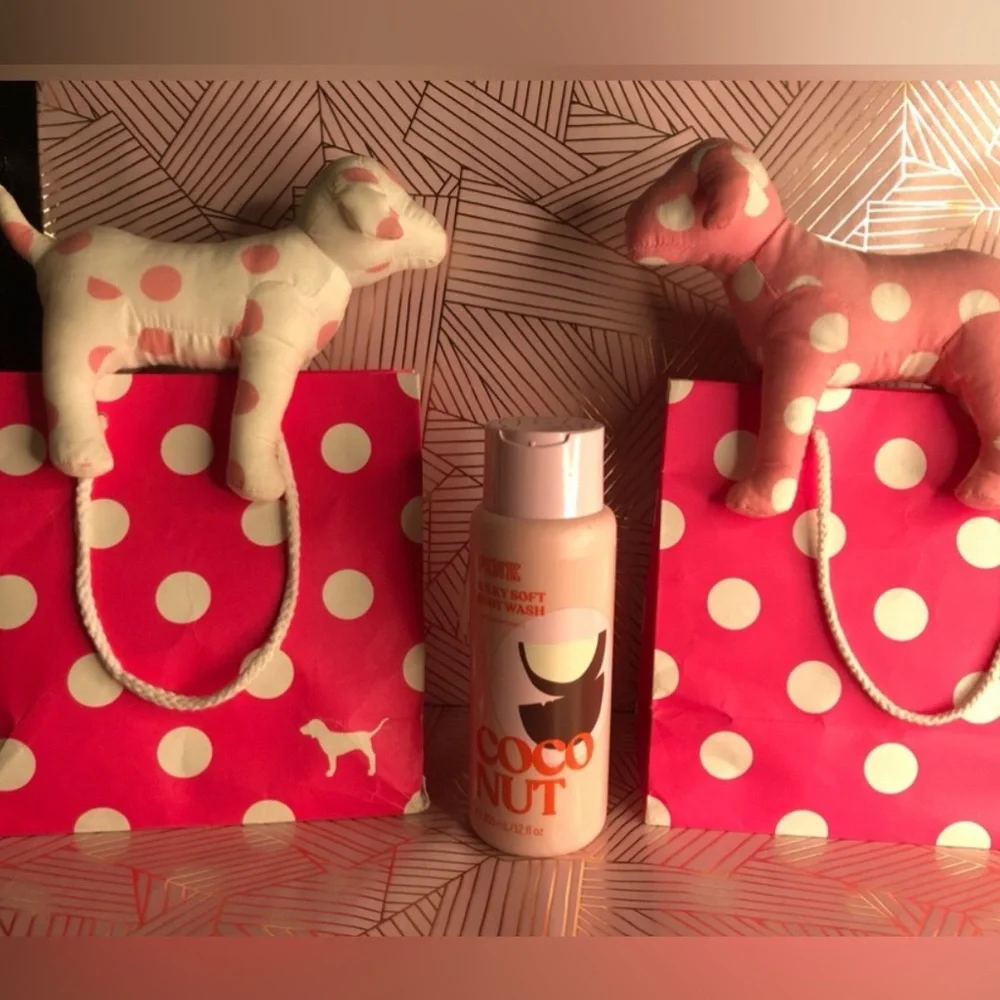 NWT 3 Full Size Victoria Secret Pink Coco Nut Scent Bundle